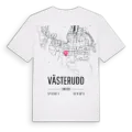 Västerudd karta t-shirt