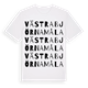 Västra Björnamåla ordlek t-shirt