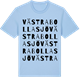 Blue Soul t-shirt med Västra Bollasjö ordlek t-shirt