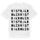 Västra Kroken ordlek t-shirt