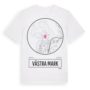 Västra Mark t-shirt – ekologisk bomull t-shirt från Pinshirt