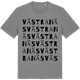 Mid Heather Gray t-shirt med Västra Näs ordlek t-shirt