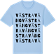 Blue Soul t-shirt med Västra Vång ordlek t-shirt