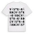 Västragärde ordlek t-shirt