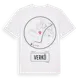 White t-shirt med Verkö t-shirt