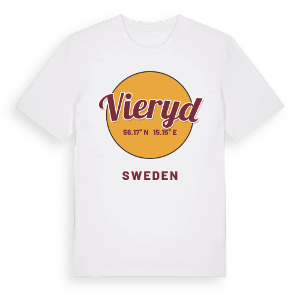Vieryd cirkel t-shirt – ekologisk bomull t-shirt från Pinshirt