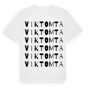 Viktomta ordlek t-shirt – ekologisk bomull t-shirt från Pinshirt