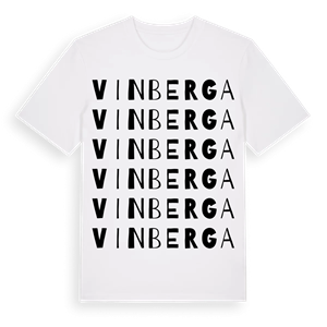 Vinberga ordlek t-shirt – ekologisk bomull t-shirt från Pinshirt