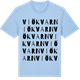 Blue Soul t-shirt med Viökvarn ordlek t-shirt