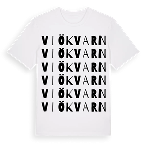Viökvarn ordlek t-shirt – ekologisk bomull t-shirt från Pinshirt