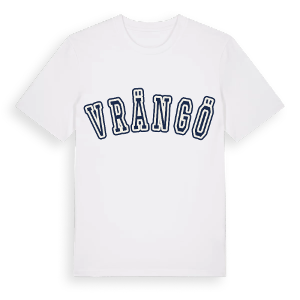 Vrängö college t-shirt – ekologisk bomull t-shirt från Pinshirt