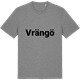 Mid Heather Gray t-shirt med Vrängö fetstil t-shirt