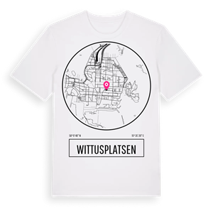 Wittusplatsen t-shirt – ekologisk bomull t-shirt från Pinshirt