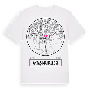 Aktaş Mahallesi t-shirt – ekologisk bomull t-shirt från Pinshirt