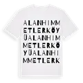Alanhimmetler Köyü ordlek t-shirt