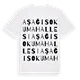 Aşağısoku Mahallesi ordlek t-shirt