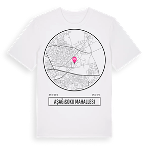 Aşağısoku Mahallesi t-shirt – ekologisk bomull t-shirt från Pinshirt