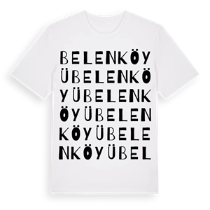 Belen Köyü ordlek t-shirt – ekologisk bomull t-shirt från Pinshirt