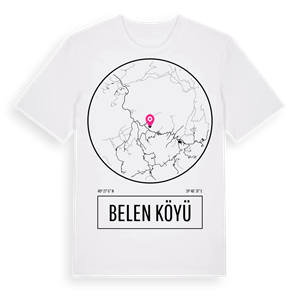 Belen Köyü t-shirt – ekologisk bomull t-shirt från Pinshirt