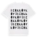 Berkköy Köyü ordlek t-shirt