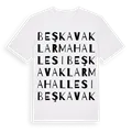 Beşkavaklar Mahallesi ordlek t-shirt