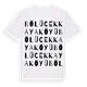 Bölücekkaya Köyü ordlek t-shirt