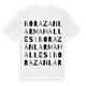 Borazanlar Mahallesi ordlek t-shirt