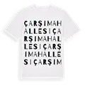 Çarşı Mahallesi ordlek t-shirt