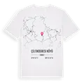 Çeltikderesi Köyü karta t-shirt