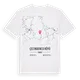 Çeltikderesi Köyü karta t-shirt