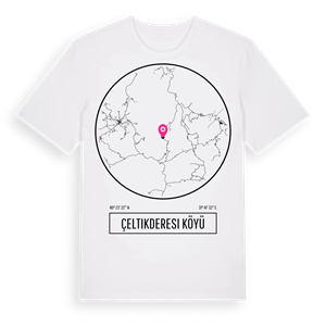 Çeltikderesi Köyü t-shirt – ekologisk bomull t-shirt från Pinshirt