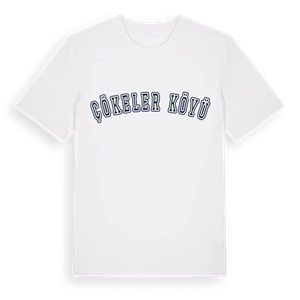 Çökeler Köyü college t-shirt – ekologisk bomull t-shirt från Pinshirt