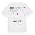 Demirciler Köyü karta t-shirt