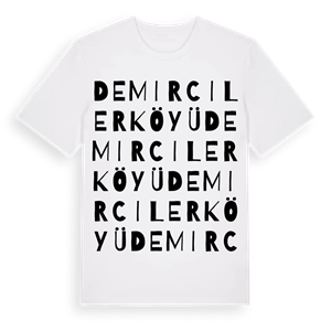 Demirciler Köyü ordlek t-shirt – ekologisk bomull t-shirt från Pinshirt