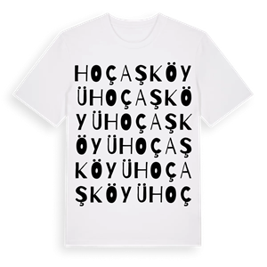 Hoçaş Köyü ordlek t-shirt – ekologisk bomull t-shirt från Pinshirt