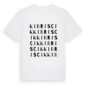 Kıbrıscık ordlek t-shirt – ekologisk bomull t-shirt från Pinshirt
