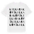 Kılkara Köyü ordlek t-shirt