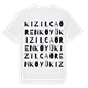 Kızılcaören Köyü ordlek t-shirt
