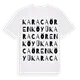 Karacaören Köyü ordlek t-shirt