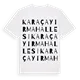 Karaçayır Mahallesi ordlek t-shirt
