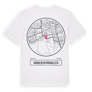 Karaçayır Mahallesi t-shirt – ekologisk bomull t-shirt från Pinshirt