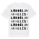 Köroğlu Mahallesi ordlek t-shirt