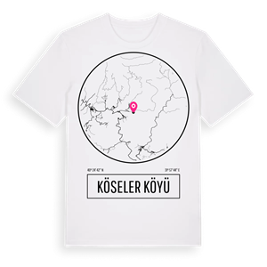 Köseler Köyü t-shirt – ekologisk bomull t-shirt från Pinshirt