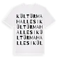 Kültür Mahallesi ordlek t-shirt