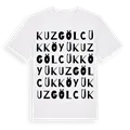 Kuzgölcük Köyü ordlek t-shirt