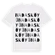 Nadas Köyü ordlek t-shirt