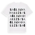 Sağlık Mahallesi ordlek t-shirt