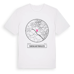 Sandallar Mahallesi t-shirt – ekologisk bomull t-shirt från Pinshirt