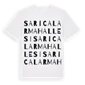 Sarıcalar Mahallesi ordlek t-shirt