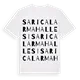 Sarıcalar Mahallesi ordlek t-shirt